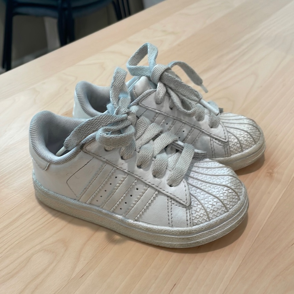 Adidas White Sneakers size 7